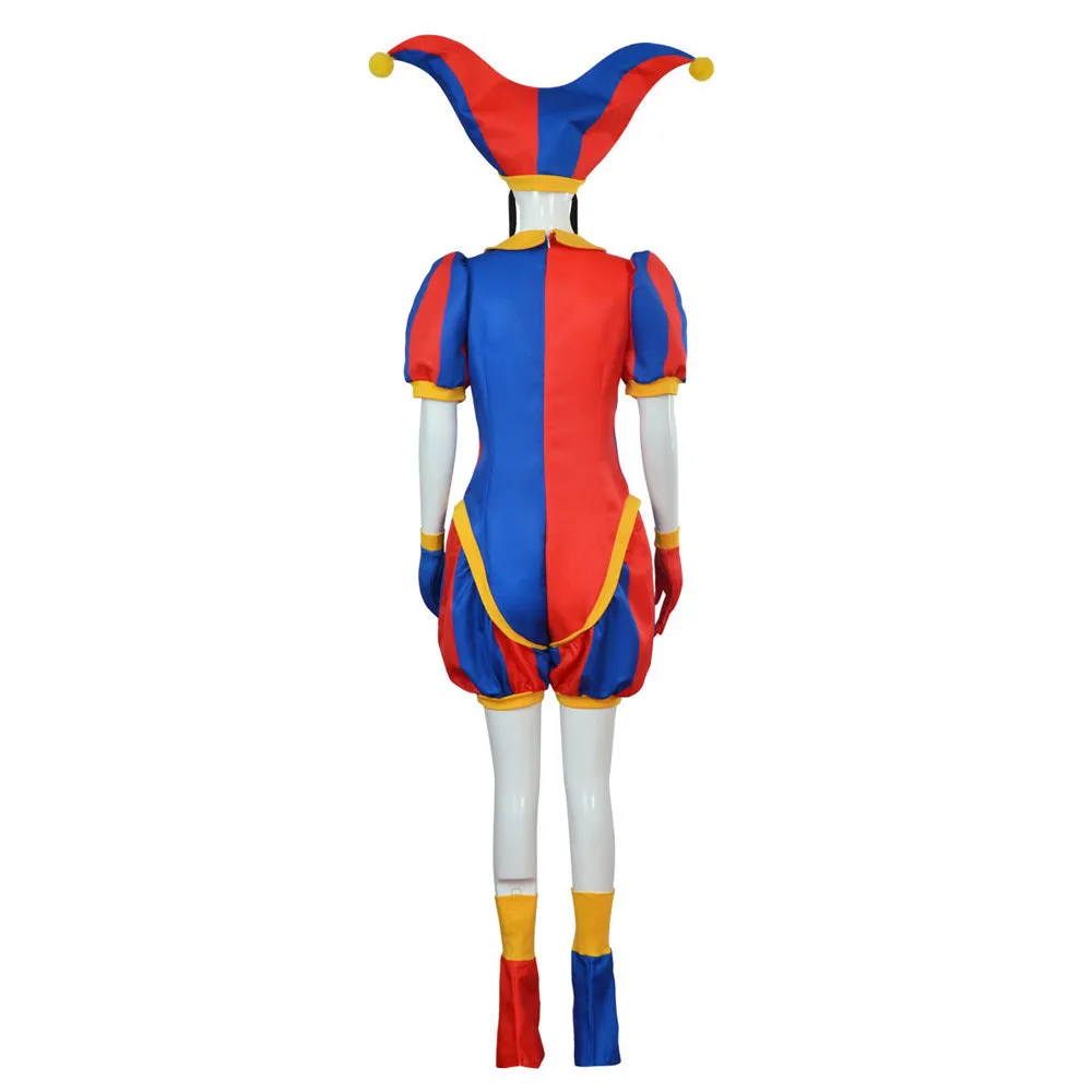 Anime Jester Cosplay Romper