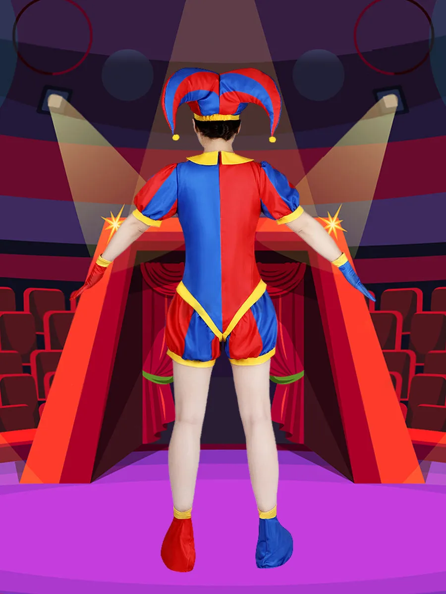 Anime Jester Cosplay Romper