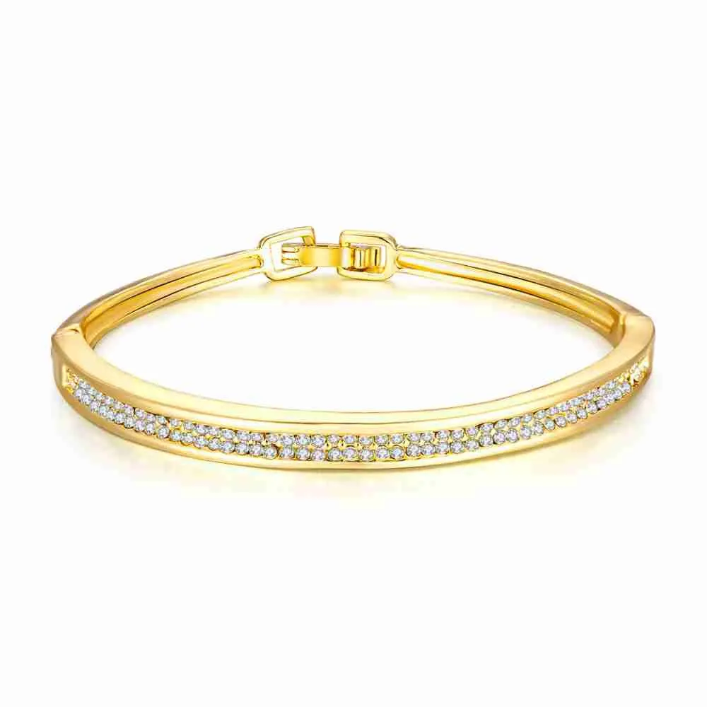 best friends acessorios para mulher bangles Fine crystal connected women bracelet Hand Madeball HBZ 7 ELY