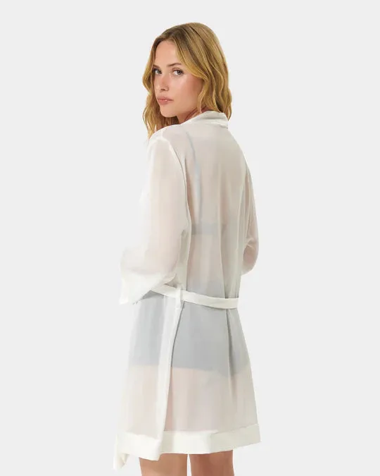 Chiffon Kimono (Ivory)