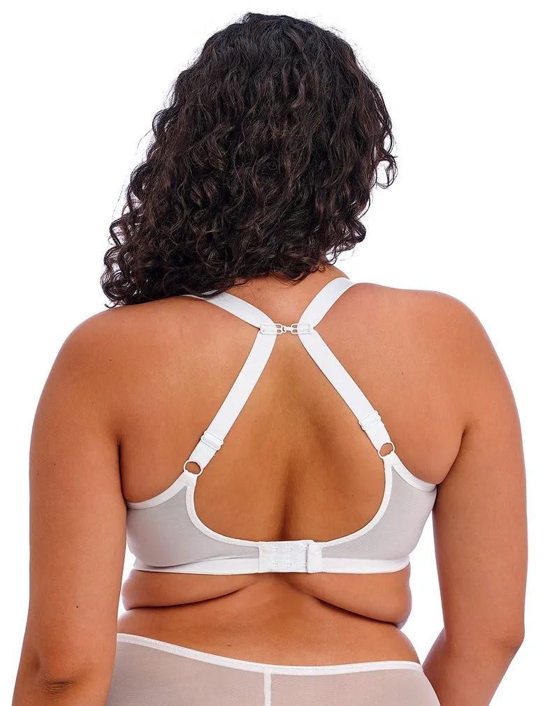 Elomi Matilda EL8900 White Underwire Plunge Bra