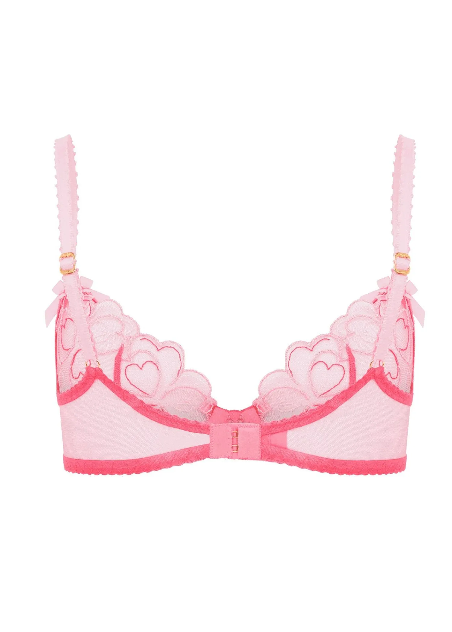 Maysie Bra (Fuchsia / Baby Pink)