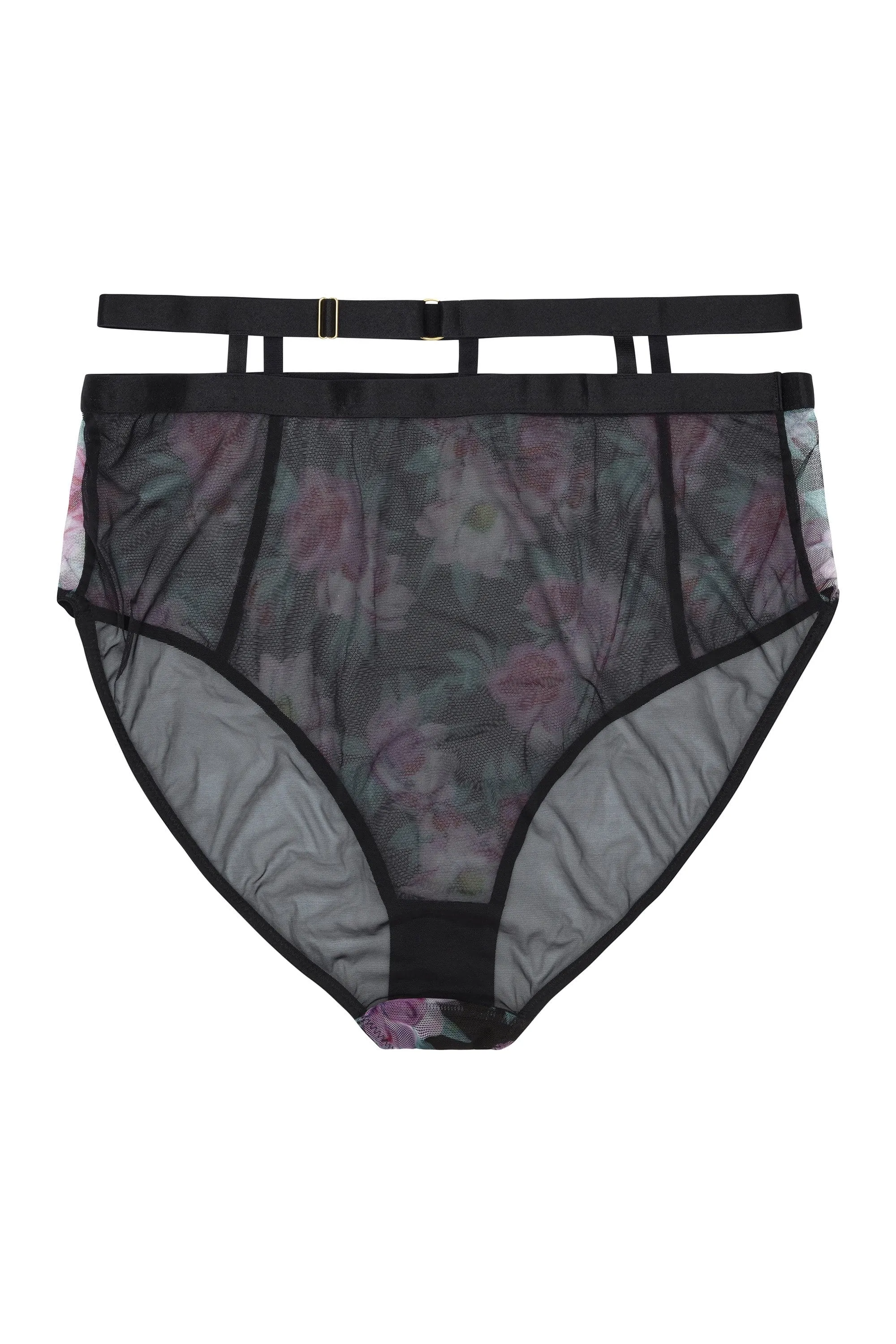 Nemi Floral Strappy Brief