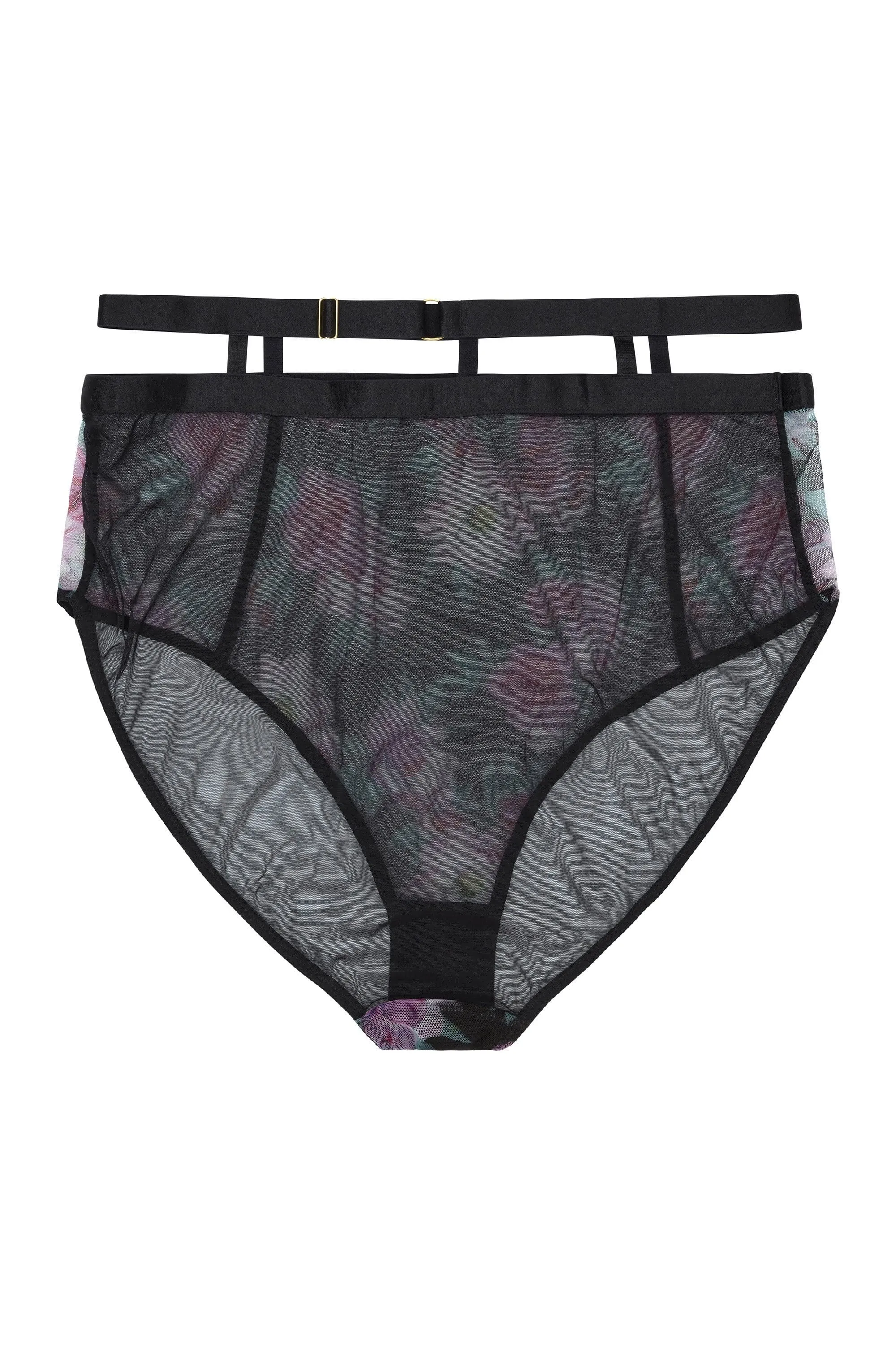 Nemi Floral Strappy Brief