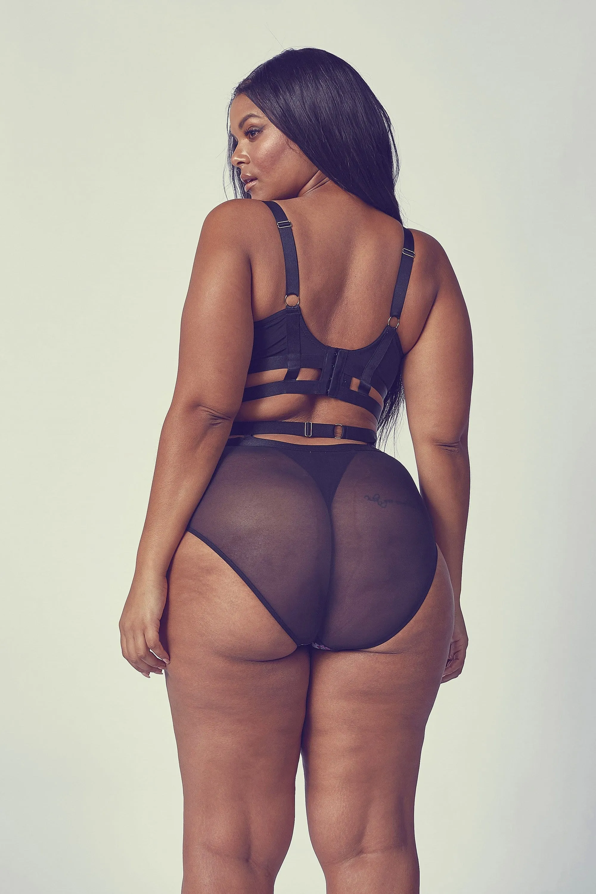 Nemi Floral Strappy Brief