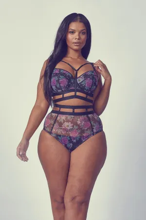 Nemi Floral Strappy Brief
