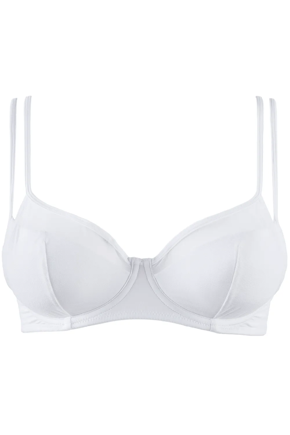 Pure Tentation Push Up Bra White