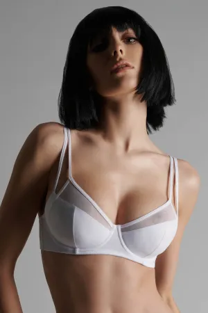Pure Tentation Push Up Bra White
