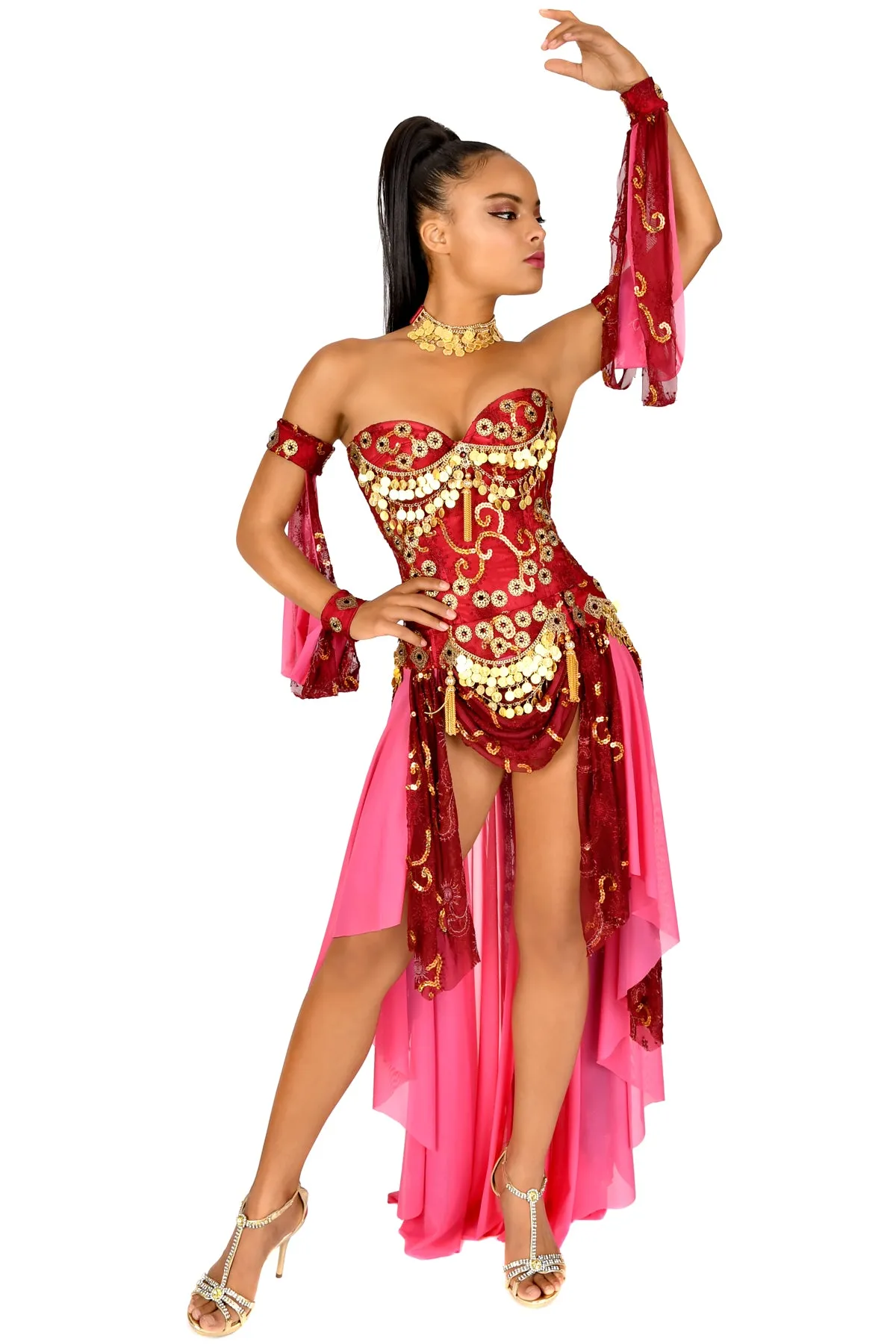 Salome Swag Front Skirt