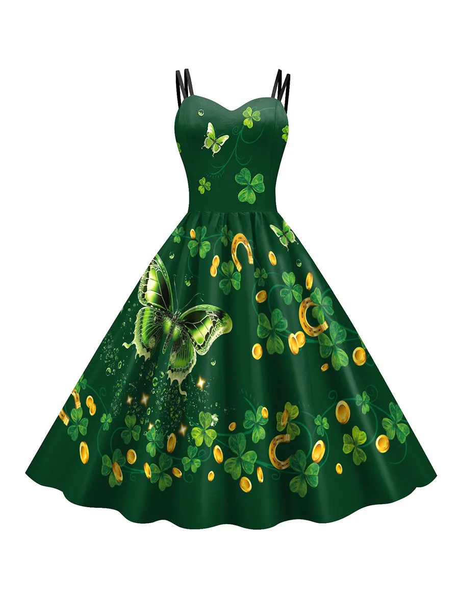 Sexy Clover Leprechaun Dress