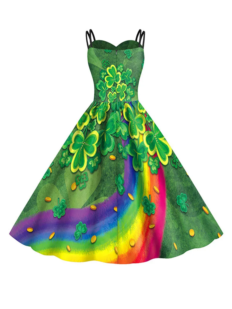Sexy Clover Leprechaun Dress