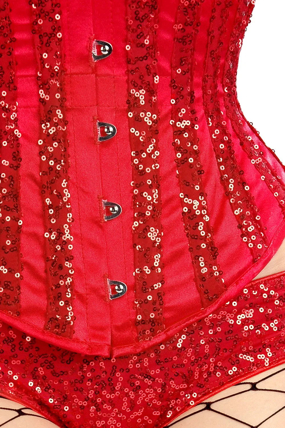 Waist Trainer with Sequins