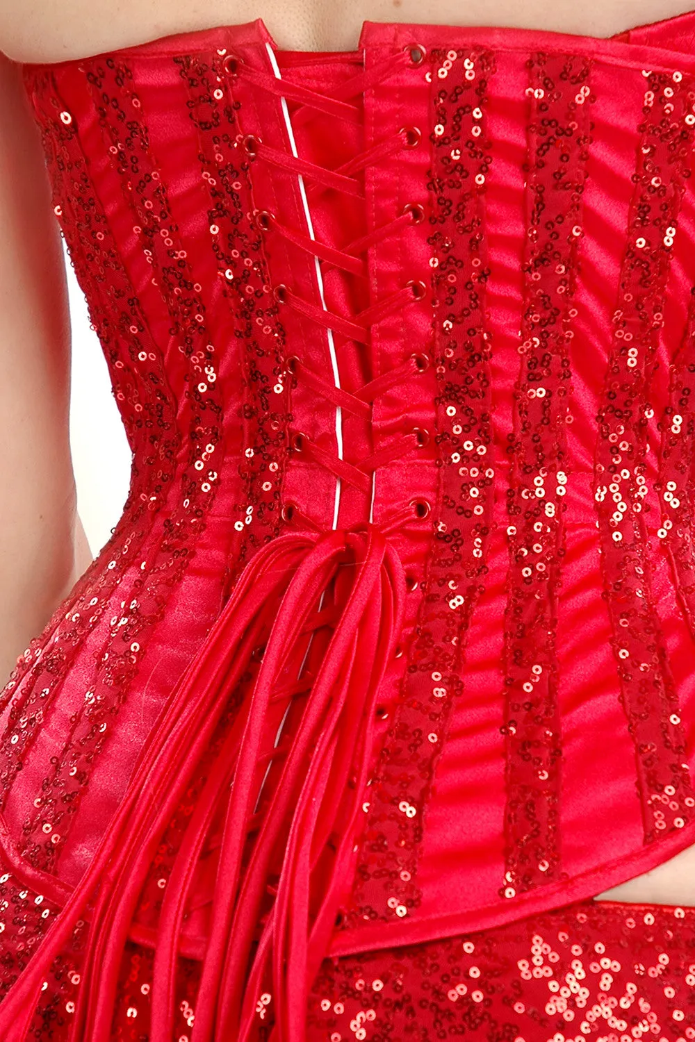 Waist Trainer with Sequins