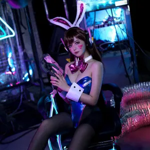 Yomorio Dva Hana Song Cosplay Costume Bunny Anime Cosplay Outfits